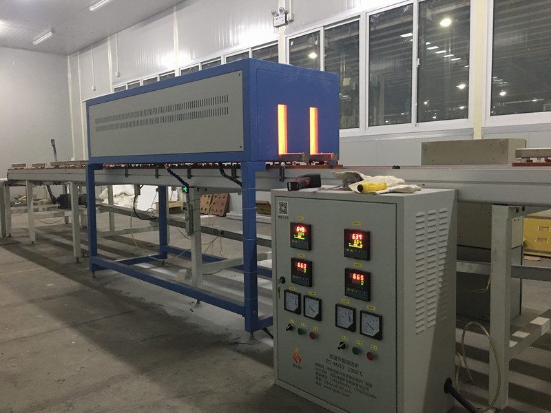 热处理回火炉现场