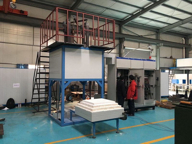 升降炉安装现场